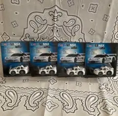 【未使用品】Mobil 1 NSX ミニカー 4個セット2001年
