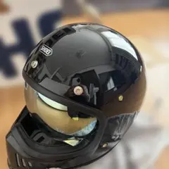 SHOEI EX-ZEROTC-5ブラックLサイズ（59cmシルバーゴーグル付き - メルカリ