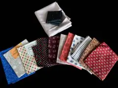 カットクロス綿プリント生地12枚セット