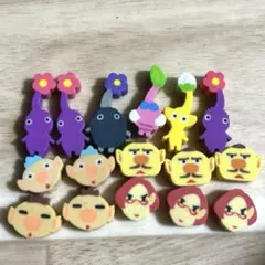 ピクミン つめつめ消しゴム 16個 ミニ消しゴム⑥