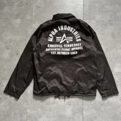 ALPHA INDUSTRIESナイロンコーチジャケット