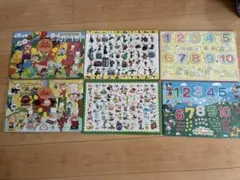 パズル　子ども　6点セット　美品　アンパンマン　すみっコぐらし　ディズニー