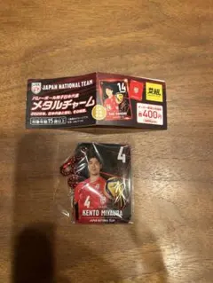 バレーボール男子日本代表 メタルチャーム 宮浦 健人②