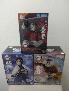 最新プライズフィギュア☆未開封☆ 胡蝶しのぶ 童磨　3点まとめ売り