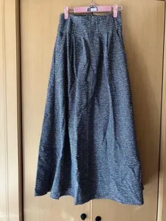 GRL ツイード風ロングスカート