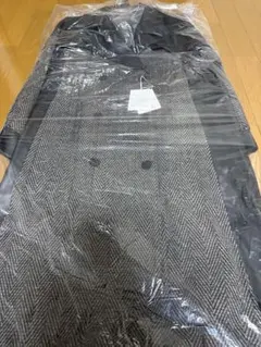 新品 未使用 HARE ウーリーテックフェイクレザーキリカエトレンチコート
