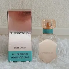 【未使用品】ティファニーRose Gold Eau de Parfum 5ml
