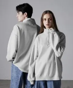 セット売り【CLEL】Half Zip Design Pullover