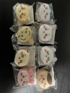 【期間限定値下げ】未開封 ちいかわ おかおミニシリコンポーチ 全8種コンプ