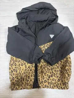 BREEZE キッズ ブルゾン ヒョウ柄 ブラック 秋服