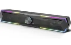 PCスピーカー サウンドバー 10W RGB ゲーミングスピーカーのサムネイル