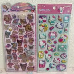 国内正規品 うるちゅるポップシール ポップデコパーティー 日焼け キティ クロミ