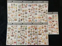 ペ*ツ様 【国内正規品】大人の図鑑シリーズ　9枚セット　食べ物系