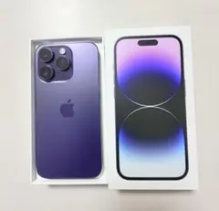 Apple iPhone 14 Pro ディープパープル 本体＋おまけ（ケース）