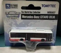 19ワールドバスコレ WB007 Mercedes CITARO 0530 白赤のサムネイル