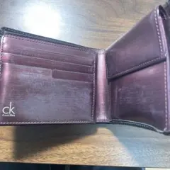 カルバンクライン　二つ折り財布
