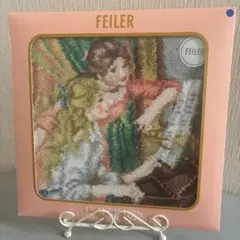 フェイラー ハンカチ オルセー美術館 印象派展 ピンク 新品未使用