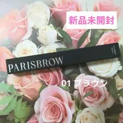 ラスト新品PARlSBROWパリブロウ スリムブロウペンシル【01ブラウン】