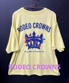 RODEO CROWNS バックフラワーロゴ半袖Tシャツのサムネイル