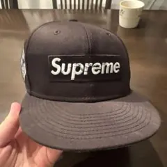 Supreme ブラックキャップ 59FIFTY