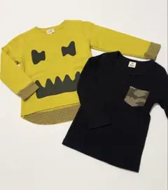 長袖カットソー 100cm 2点セット