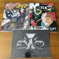 呪術廻戦 雑誌 メンズノンノ アニメディア 2冊セット
