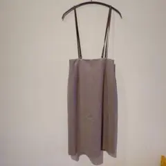 PROPORTION BODY DRESSING サスペンダー タイトスカート