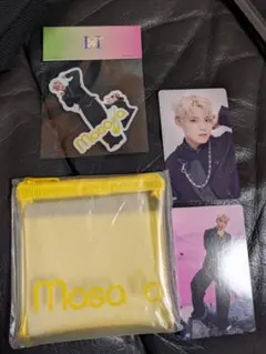 ini ポップアップ109　木村柾哉４点セット　トレカ２枚、シール、ポーチ