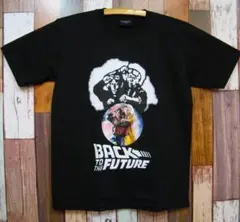 M★新品マーティ＆ドク【Back to the Future】プリントＴシャツ