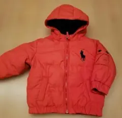 Ralph Lauren 赤 ダウンコート 90cm