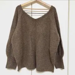 URBAN RESEARCH アーバンリサーチ オーバーシルエットVネックニット