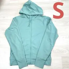 UNIQLO エアリズム　フード付きパーカー ミントグリーン　S