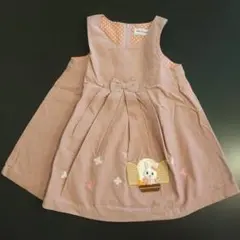 ミキハウス ジャンバースカート 90