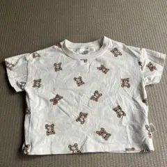 CECIL McBEE クマ柄 Tシャツ 90