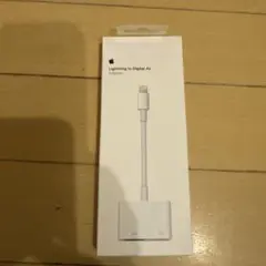 純正　Apple Lightning to Digital AV Adapter