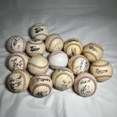 L*A様 当時物　野球ボールまとめ　硬式ボール　サイン入りボール　阪神 中日 日