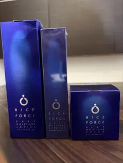 RICE FORCE 保湿化粧水・トリートメント・クリームセットのサムネイル