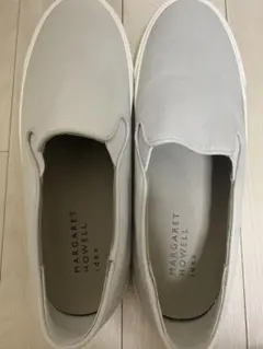 MARGARET HOWELL Idea グレー スリッポンのサムネイル
