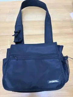 X-GIRL ブラック ショルダーバッグ
