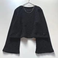 【美品】De bon coer TRICOT ドゥボンクール　ニットプルオーバー