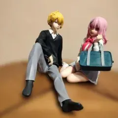 アニメフィギュア 男女セット バッグ付き