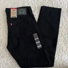 Levi's 510 Skinny ブラックデニム W33 L32
