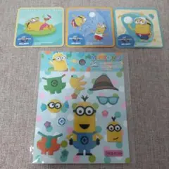 ぷっくりシール ミニオン