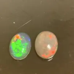 【445様専用】ブラックオパールのイヤリング