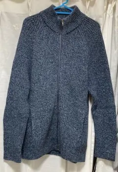 BANANA REPUBLIC ジップアップ ニット セーター XL