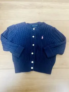 Ralph Lauren ネイビー カーディガン 12M