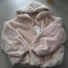 Lovetoxic フード付きもこもこジャケット L(160)