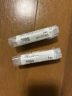 TOSO カーテン　ふさかけ　プレーンホワイト 2個セット