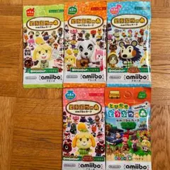 どうぶつの森aminoカード 5点セット