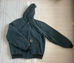 Carhartt ダークグリーン フルジップジャケット